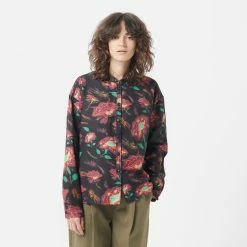 Womens YMC Marianne Floral Rayon Shirt Women's