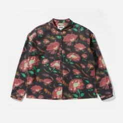 Womens YMC Marianne Floral Rayon Shirt Women's -Cheap Women Trousers Store hp 465738 f