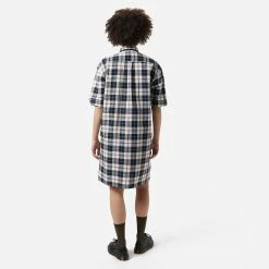 Womens Fred Perry Tartan Shirt Dress Women's -Cheap Women Trousers Store hp 518042 c