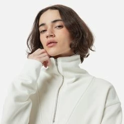 Womens Norse Projects Nettle Half Zip Sweat Women's -Cheap Women Trousers Store hp 519615 d