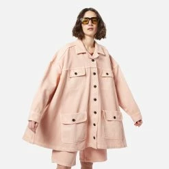 Womens Brain Dead Denim Goat Swing Jacket Women's