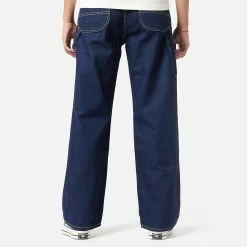 Womens Beams Boy Denim Painter Pant Women's -Cheap Women Trousers Store hp 571731 c