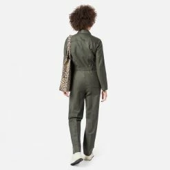 Womens A.P.C. Clem Wool Jumpsuit Women's -Cheap Women Trousers Store hp 572637 c