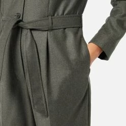 Womens A.P.C. Clem Wool Jumpsuit Women's -Cheap Women Trousers Store hp 572637 e