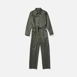 Womens A.P.C. Clem Wool Jumpsuit Women's -Cheap Women Trousers Store hp 572637 f