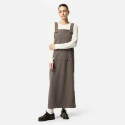 Womens Snow Peak Grid Fleece Dress Women's