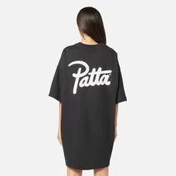 Womens Patta Femme Basic Dress T-Shirt Women's -Cheap Women Trousers Store hp 577031 c