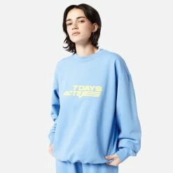 Womens 7 Days Active Monday Sweatshirt Women's