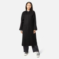 Womens Uniform Bridge Single Balmacaan Coat Women's