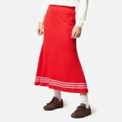 Womens Adidas Originals Adicolor 70s Knit Skirt Women's