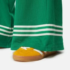 Womens Adidas Originals Adicolor '70s Knit Wide Joggers Women's -Cheap Women Trousers Store hp 593996 f