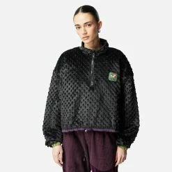 Womens Brain Dead Bubble Fur Mock Jacket Women's