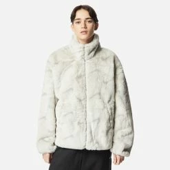 Womens Nike Faux Fur Printed Jacket Women's