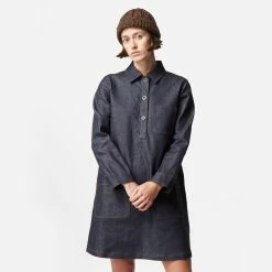 Womens A.P.C. Aurelia Denim Dress Women's