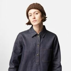 Womens A.P.C. Aurelia Denim Dress Women's -Cheap Women Trousers Store hp 612676 d