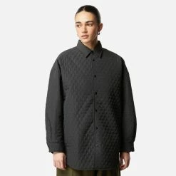 Womens Beams Boy Quilted Shirt Blouson Women's