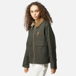Womens Barbour Eddleston Wax Jacket Women's