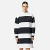Womens COVERNAT Rugby Shirt Dress Women's
